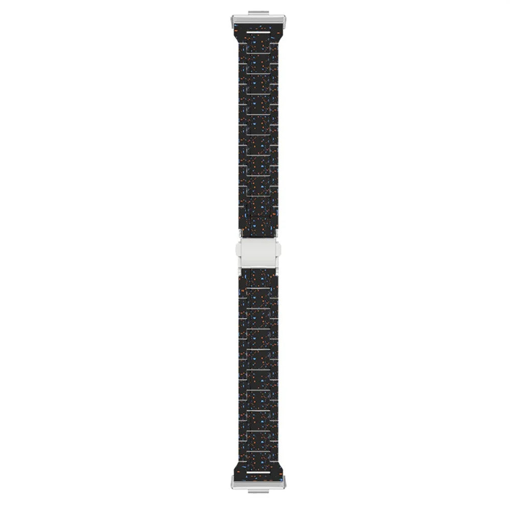 Strap for Huawei Watch Fit 5 / Fit 5 Pro / Fit 4 / Fit 4 Pro / Fit 3 Ink Splatter Pattern PC Watch Band - Black - 1