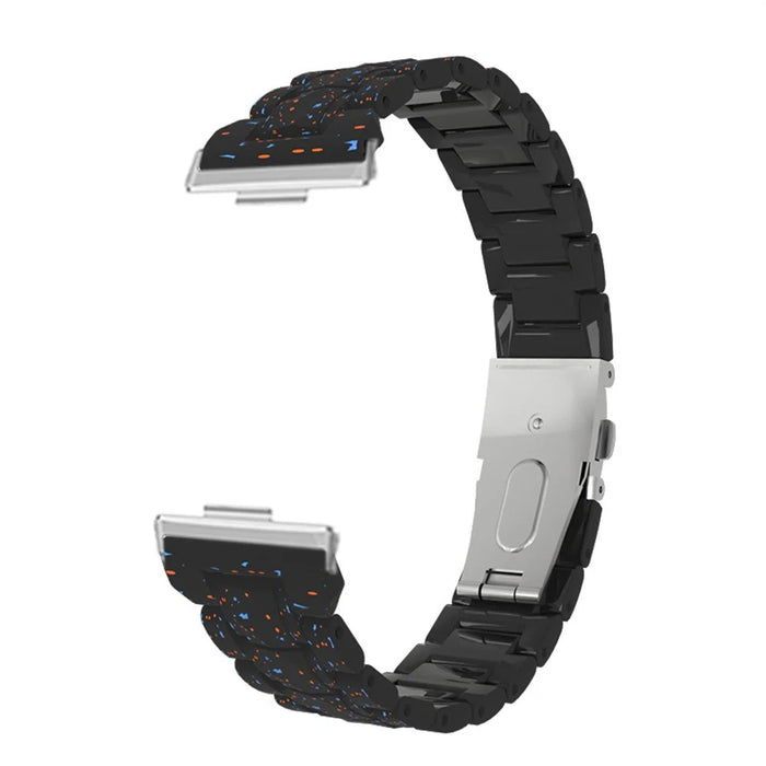 Strap for Huawei Watch Fit 5 / Fit 5 Pro / Fit 4 / Fit 4 Pro / Fit 3 Ink Splatter Pattern PC Watch Band - Black - 2