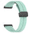 For Coros Nomad / Apex 4 46mm Silicone Strap Magnetic Foldable Buckle Wristband Replacement - Mint Green - 1