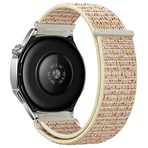 18mm Nylon Sport Loop Band for Huawei Watch GT 6 41mm / GT 5 41mm / GT 4 41mm Magic Tape Watch Strap - Sakura - 1