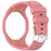 For Swatch Royal Pop Silicone Strap Replacement Watch Wristband - Pink / Yellow - 3