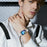 Genuine Cow Leather Strap for Xiaomi Smart Band 9 Pro / 8 Pro / Redmi Watch 4 , Rhinestone Connector Watch Band with Silver Buckle - White - 3