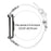 Genuine Cow Leather Strap for Xiaomi Smart Band 9 Pro / 8 Pro / Redmi Watch 4 , Rhinestone Connector Watch Band with Silver Buckle - White - 6