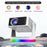 Y8S PRO X3 Smart Projector 720P HD 180 ANSI Mini Portable WiFi Bluetooth-compatible Home Theater System - EU Plug - 3