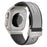 Dual Color Sports Strap for Apple Watch Ultra 3 2 1 49mm  /  Series 11 10 46mm  /  9 8 7 45mm  /  SE3 SE2 SE 6 5 4 44mm  /  3 2 1 42mm Silicone Band Stainless Steel Folding Clasp - Titanium+Grey - 1