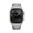 Dual Color Sports Strap for Apple Watch Ultra 3 2 1 49mm  /  Series 11 10 46mm  /  9 8 7 45mm  /  SE3 SE2 SE 6 5 4 44mm  /  3 2 1 42mm Silicone Band Stainless Steel Folding Clasp - Titanium+Grey - 4