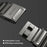 AULUMU C01 Strap for Apple Watch Ultra 3 2 1 49mm  /  Series 11 10 46mm  /  9 8 7 45mm  /  SE3 SE2 SE 6 5 4 44mm  /  3 2 1 42mm Titanium Alloy Watch Band - Black - 6