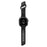 AULUMU A01 For Apple Watch Ultra 2 49mm  /  Ultra 49mm Fluoroelastomer Strap with Integrated Carbon Fiber + PC Watch Case - Black - 4
