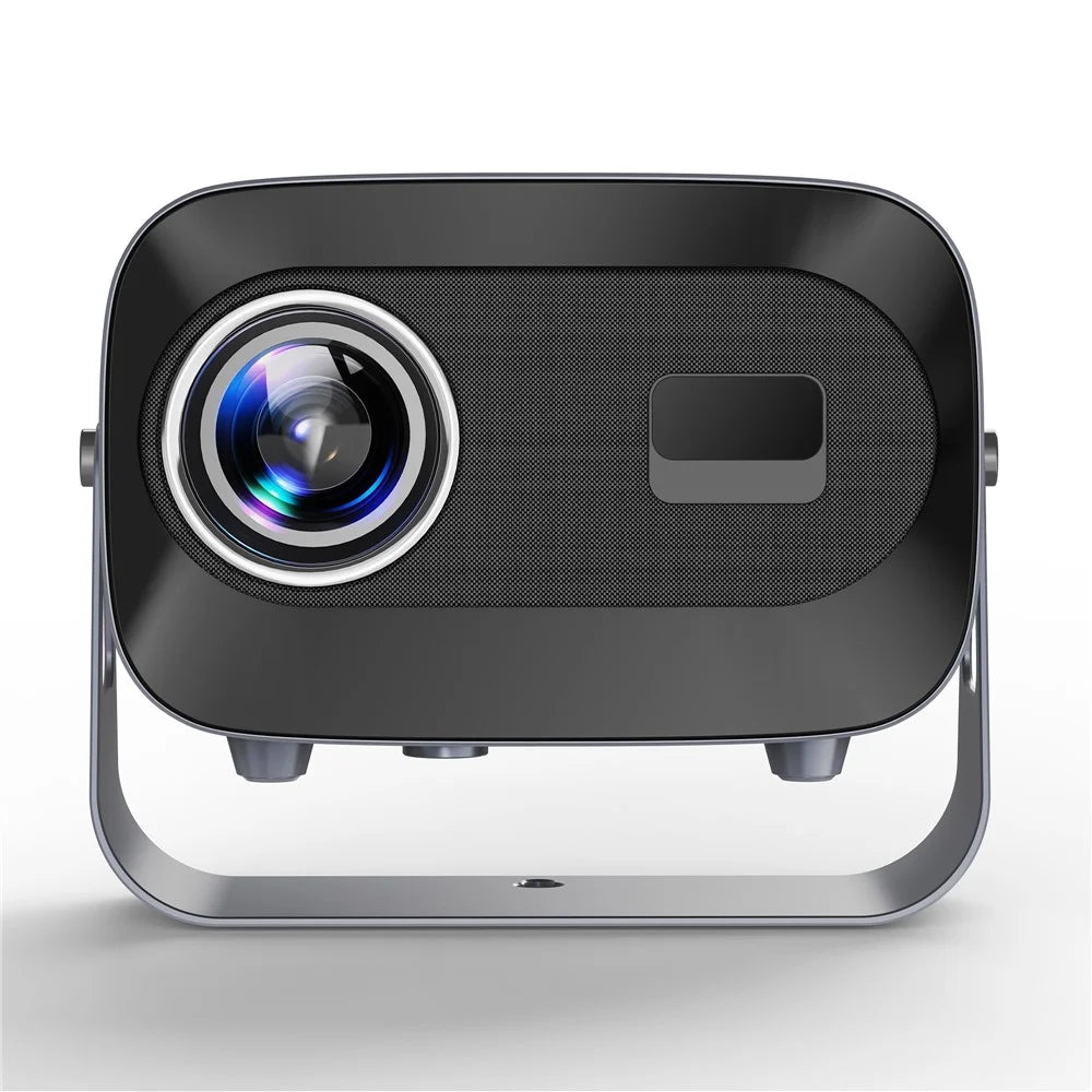 A10 PLUS Portable Smart Projector 720P Native 4K Decoding Android 11 WiFi 200 ANSI Lumens Home Theater - Black  /  EU Plug - 3
