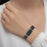 For Google Fitbit Air Adjustable Watchband TPU Strap with Transparent Watch Case - Black - 5