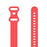 Size S Silicone Strap for Google Fitbit Air Butterfly Buckle Sweatproof Sports Band - Red - 3