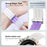For Huawei Watch GT 3 Pro 43mm Band Magic Tape Quick Release 20mm Nylon Loop Breathable Watch Strap - Dawn Orange - 3