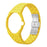 For Swatch Royal Pop Ceramic Strap Solid Color Watch Band Replacement with Integrated Watch Case - Yellow / 3 O'clock Direction - 1