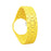 For Swatch Royal Pop Ceramic Strap Solid Color Watch Band Replacement with Integrated Watch Case - Yellow / 3 O'clock Direction - 4