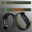 For WHOOP 5.0 Replacement Strap Quick Dry Dual Color Nylon + Silicone Watch Band - Army Green+Orange - 4