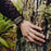 For WHOOP 5.0 Replacement Strap Quick Dry Dual Color Nylon + Silicone Watch Band - Army Green+Orange - 5