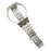 For Swatch Royal Pop Stainless Steel Replacement Strap Metal Watch Band with Integrated Watch Case - Silver - 1