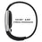 For WHOOP 5.0 / 5.0 LIFE MG Strap Replacement Breathable Nylon Sport Wristband - Black / Black Frame - 5