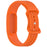 For Google Fitbit Air Silicone Strap 8-Shape Buckle Vertical Striped Band Wristband Replacement - Orange - 3