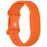 For Google Fitbit Air Silicone Strap 8-Shape Buckle Vertical Striped Band Wristband Replacement - Orange - 4