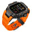 Rugged Watch Case with Strap for Apple Watch Ultra 3 49mm / Ultra 2 49mm / Ultra 49mm Silicone Band Protective Cover - Orange - 2
