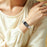 Stainless Steel Band for Xiaomi Smart Band 10 / 9 / 8 Three-bead Watch Strap with Folding Clasp - Silver - 5