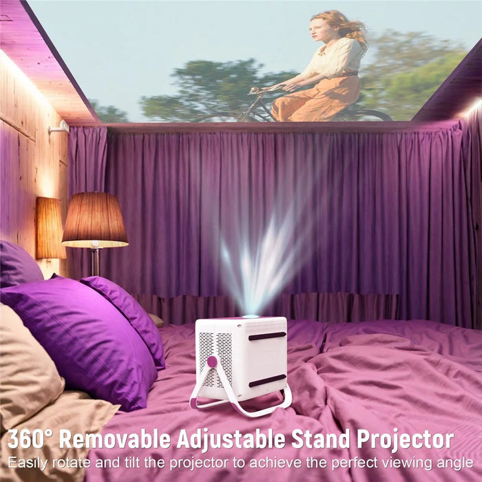 TP350 ASOP 1080P Smart Projector Android 11 Auto Focus WiFi 6 BT5.2 for Home Theater - US Plug - 4