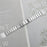 For Fitbit Charge 2 Strap One-bead Stainless Steel Watch Band with Butterfly Buckle - Silver - 6