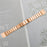 For Fitbit Charge 2 Strap One-bead Stainless Steel Replacement Metal Watch Band with Butterfly Buckle - Rose Gold - 6