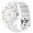 For Swatch Royal Pop Silicone Band 3 O'Clock Crown Strap with Transparent PC Case - White - 2