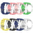 For Swatch Royal Pop Silicone Band 3 O'Clock Crown Strap with Transparent PC Case - White - 5