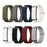 For Google Fitbit Air Fitness Tracker Band Buckle Design Elastic Woven Strap Adjustable Wristband - White - 4