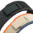 Nylon Watch Band for Garmin Instinct E 40mm / Fenix 8 AMOLED 43mm / Descent MK3 , 20mm Loop Magic Tape Fastener Elastic Strap - Black - 7