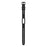 For Google Fitbit Air Watch Band Solid Color TPU Replacement Strap with Protective Case - Black - 3