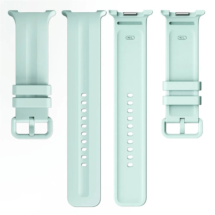 Silicone Strap for Samsung Galaxy Watch9 40mm / 44mm / Watch8 40mm / 44mm Quick Release Replacement Band - White S - 4