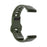 For Huawei Watch GT 6 Pro 46mm Adjustable Strap Armor Reverse T-Buckle Silicone Watch Band - Green - 4