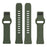 For Huawei Watch GT 6 Pro 46mm Adjustable Strap Armor Reverse T-Buckle Silicone Watch Band - Green - 5
