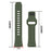 For Huawei Watch GT 6 Pro 46mm Adjustable Strap Armor Reverse T-Buckle Silicone Watch Band - Green - 6