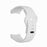 For Huawei Watch 5 46mm Adjustable Strap Armor Reverse T-Buckle Silicone Watch Band - White - 2