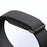 For Google Fitbit Air Magic Tape Nylon Loop Strap with Metal Buckle Quick Release Adjustable Replacement Wristband - Black - 2