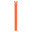 For Google Fitbit Air Strap Figure-8 Buckle Loop Solid Color Silicone Watch Band - Orange - 3
