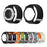 For Swatch Royal Pop Nylon Strap with Watch Case Adjustable Replacement Wristband - Orange Beige - 2
