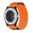 For Swatch Royal Pop Watch Strap with Case Frame Magic Tape Nylon Loop Sport Band - Orange - 2