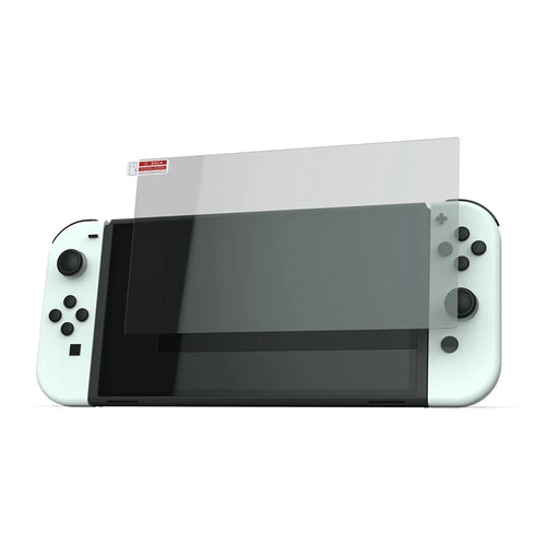 DOBE TNS-1156 2Pcs 9H Tempered Glass Screen Protector Anti-fingerprint Film for Nintendo Switch OLED - 1