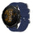 Breathable Canvas Replacement Adjustable Smartwatch Strap Wrist Band with Tool for Suunto 9 / 7 / 9 Baro / D5 - Dark Blue - 3
