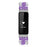 Adjustable Nylon Braided Strap Rope Beads Replacement Wrist Band for Fitbit Inspire 2 - Purple - 3