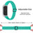 Nylon Watch Band Replacement Adjustable Braided Elastic Sport Loop Strap for Xiaomi Mi Band 5 - Mint Green - 3