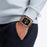 Top Layer Cowhide Genuine Leather Strap Smart Watch Accessories for Fitbit Versa/Fitbit Versa 2 - Brown - 4