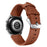 22mm Top Layer Cowhide Genuine Leather Watch Strap Replacement for Samsung Gear S3 Classic - Brown - 1