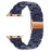 Bling Rhinestone Watch Case and Strap Replacement for Apple Watch Series 3/2/1 42mm - Midnight Blue/Rose Gold - 2
